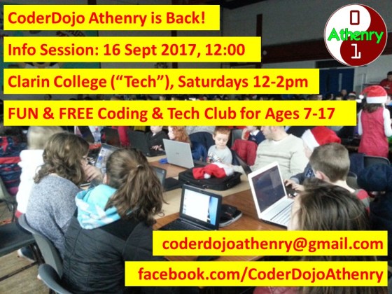 CoderDojoAthenry-Returning